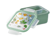 Snips Green Dinosaur lock Square Lunchbox 800 ml - Al Makaan Store