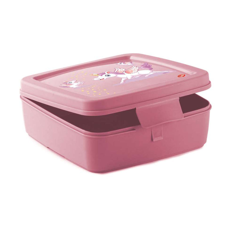 Snips Unicorn PP Pink Sandwich Box 500 ml - Al Makaan Store