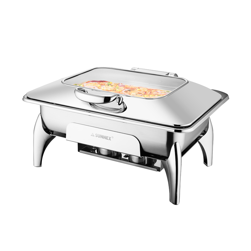 Sunnex Stainless Steel Vienna Chafer 8.5 L - Al Makaan Store