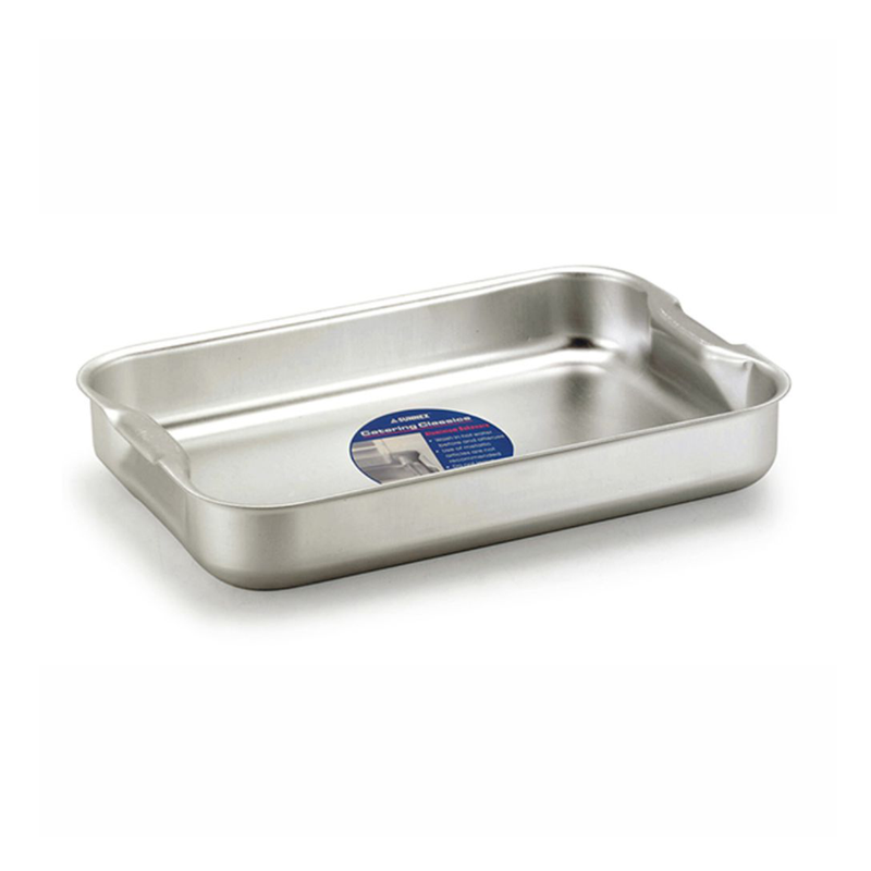 Sunnex Deep Aluminium Roasting Dish with Integrated Handles - Al Makaan Store