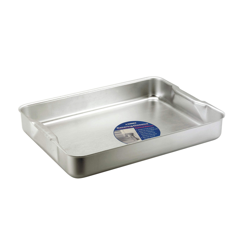 Sunnex Aluminium Roasting Dish with Integrated Handles 32 cm - Al Makaan Store