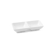 Vague Melamine Divided Plate 14 cm - Al Makaan Store