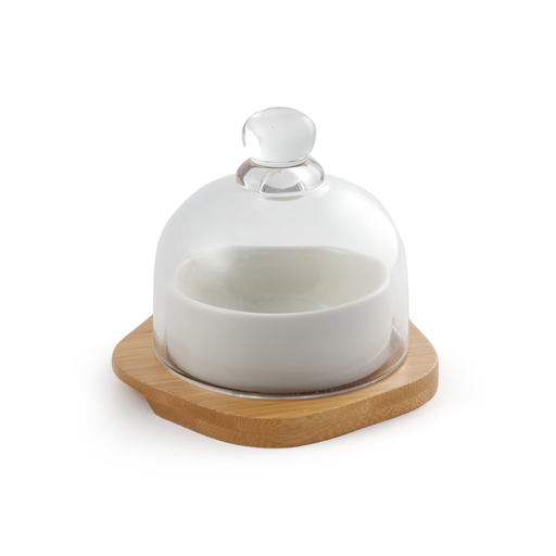 Porcelain Candy & Sugar Pot with Cover 11 cm - Al Makaan Store